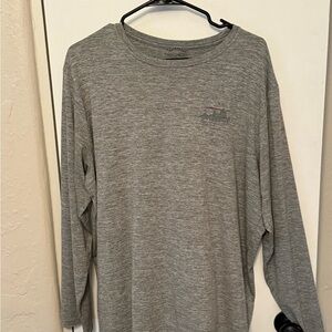 Patagonia Men's Heather Gray Long Sleeve Tee